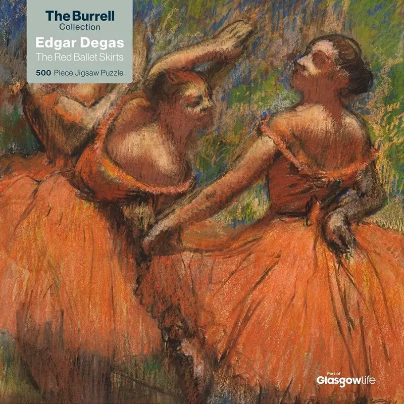 Edgar Degas: Red Ballet Skirts 500pc Puzzle