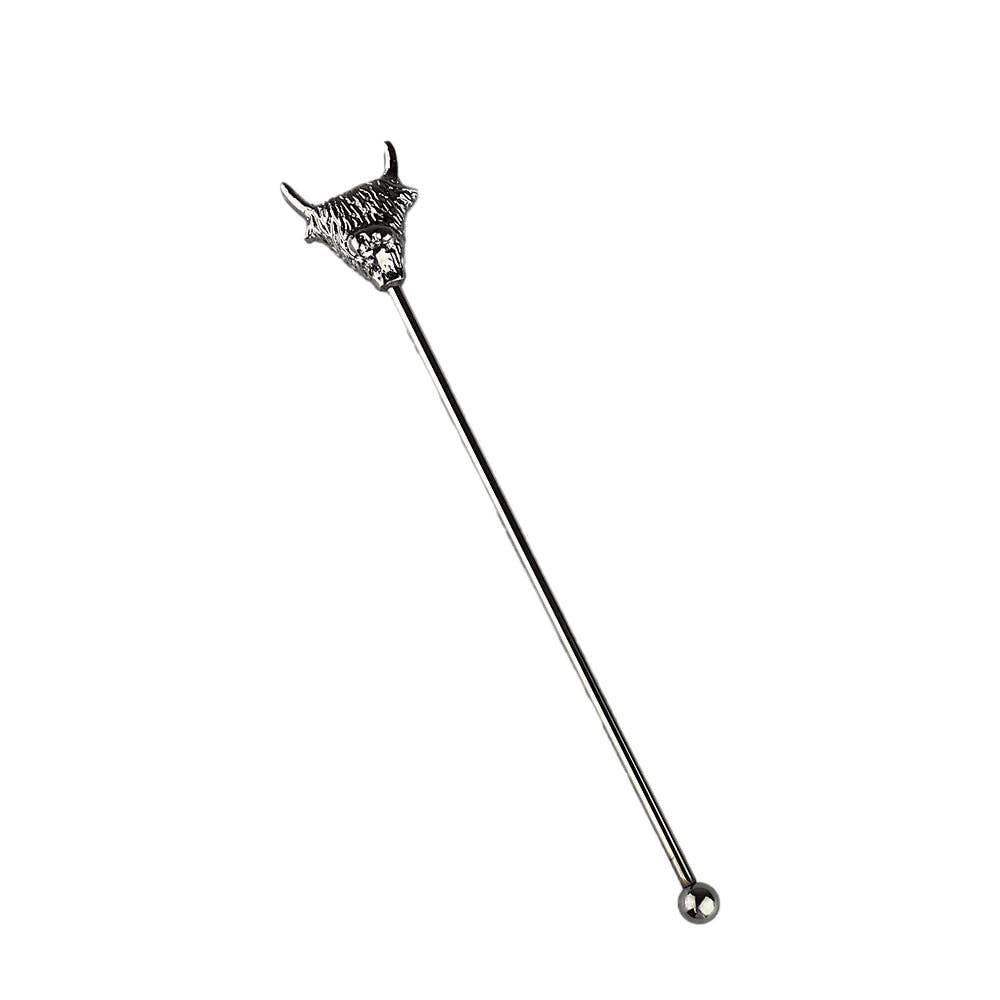 Highland Cow Drinks Stirrer