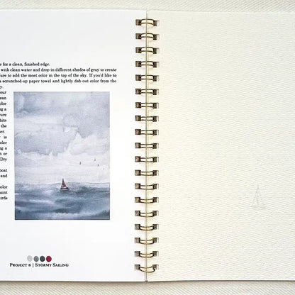 By the Seas Watercolor Workbook