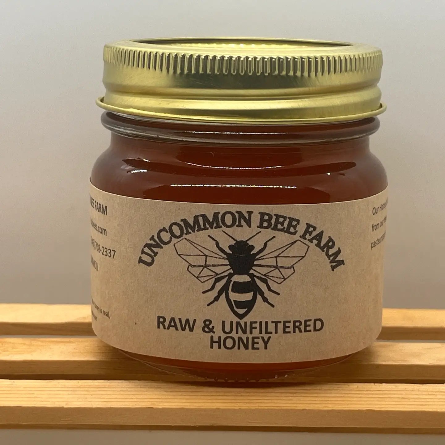 Raw & Unfiltered Honey 5oz Jar