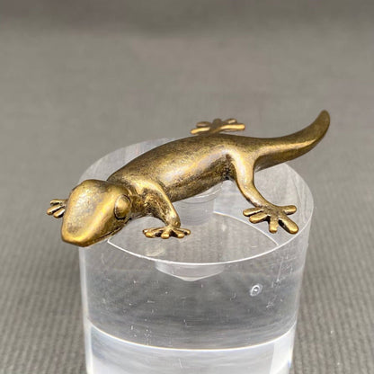 Salamander Lizard Bronzed Trinket 68270