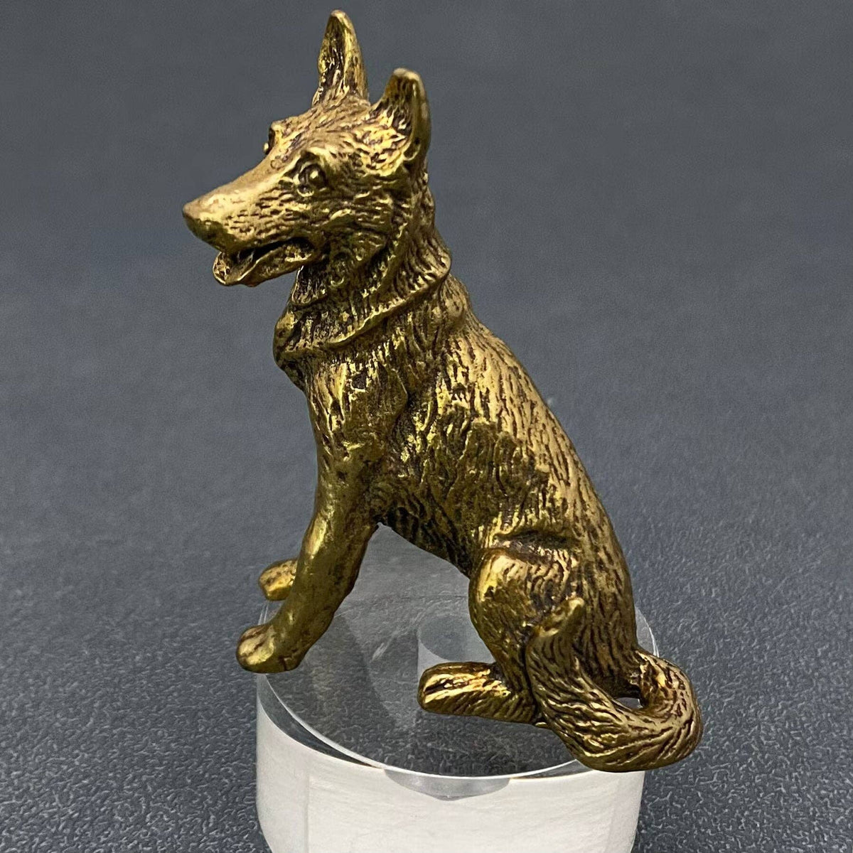Shepherd Dog Bronzed Trinket 64105