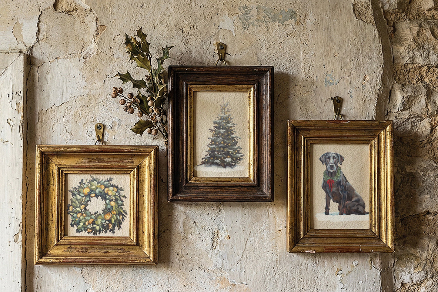 A Cotswold Christmas - 8 Sheet, 8x12 Pad IOD Decor Transfer™ 2026 Holiday Limited