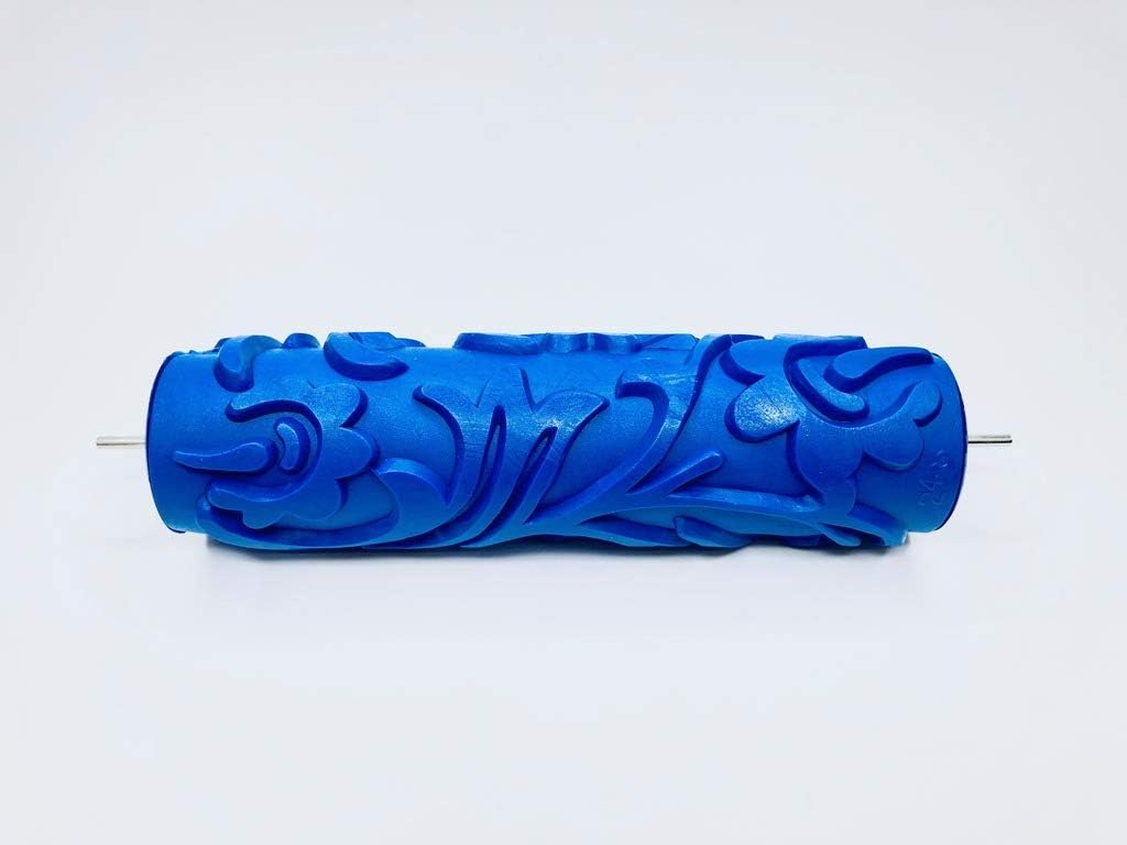 Anastasia - Blue Pattern Stamping Roller (Handle Sold Seperate)