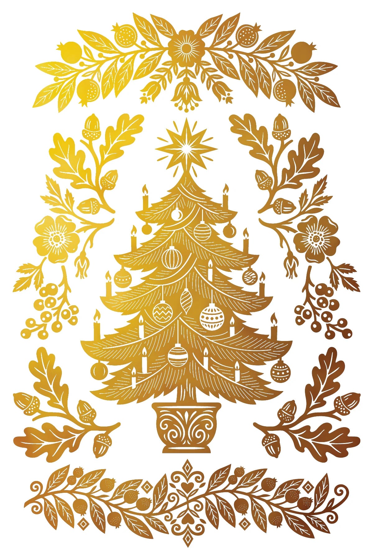 Angels Sing - Gilded Collection - 8 Sheet, 8x12 Pad IOD Decor Transfer™ 2026 Holiday Limited