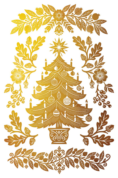 Angels Sing - Gilded Collection - 8 Sheet, 8x12 Pad IOD Decor Transfer™ 2026 Holiday Limited