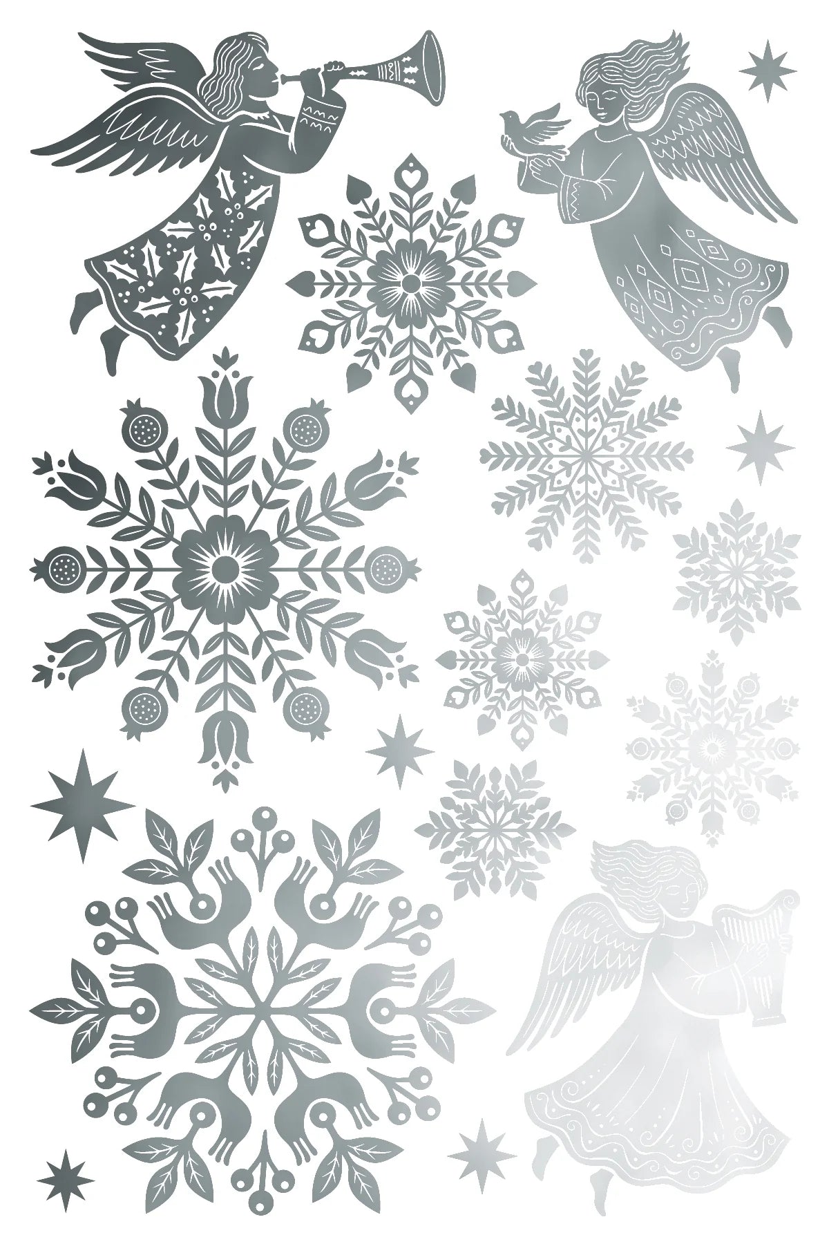 Angels Sing - Gilded Collection - 8 Sheet, 8x12 Pad IOD Decor Transfer™ 2026 Holiday Limited