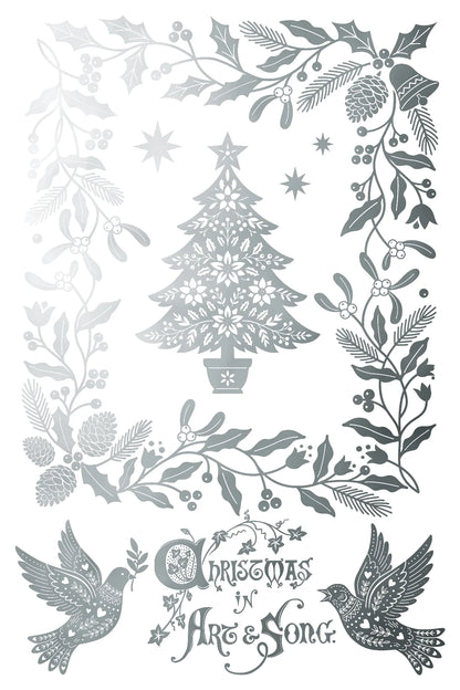 Angels Sing - Gilded Collection - 8 Sheet, 8x12 Pad IOD Decor Transfer™ 2026 Holiday Limited