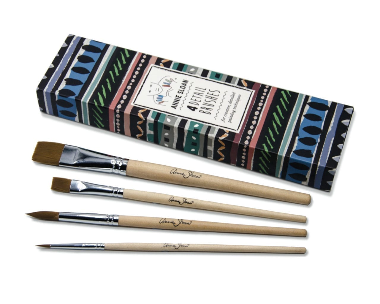 Detail Brush Set of 4 - Annie Sloan