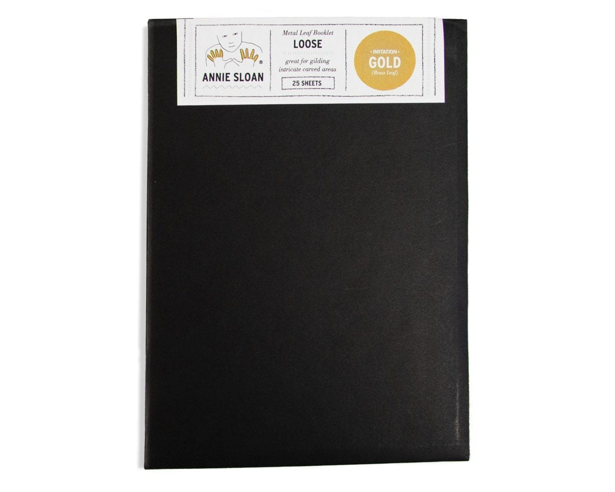 Metal Leaf Loose, 25-sheets - Imitation Gold