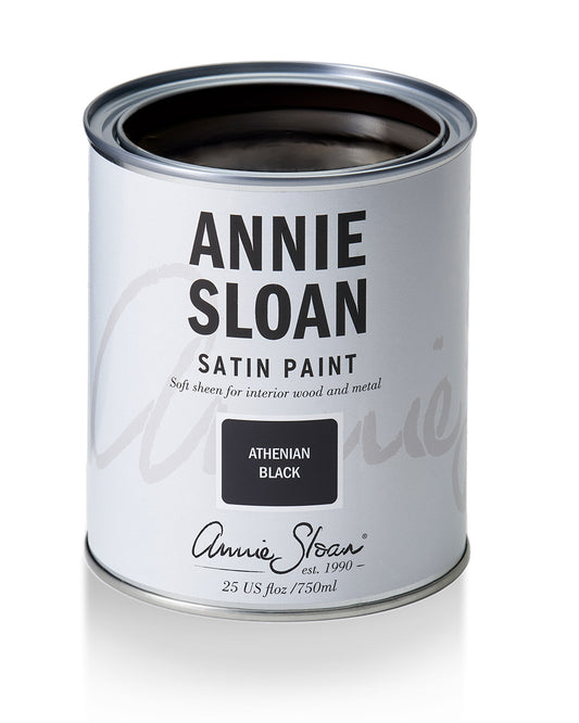 Athenian Black - Annie Sloan Satin Paint 750ml