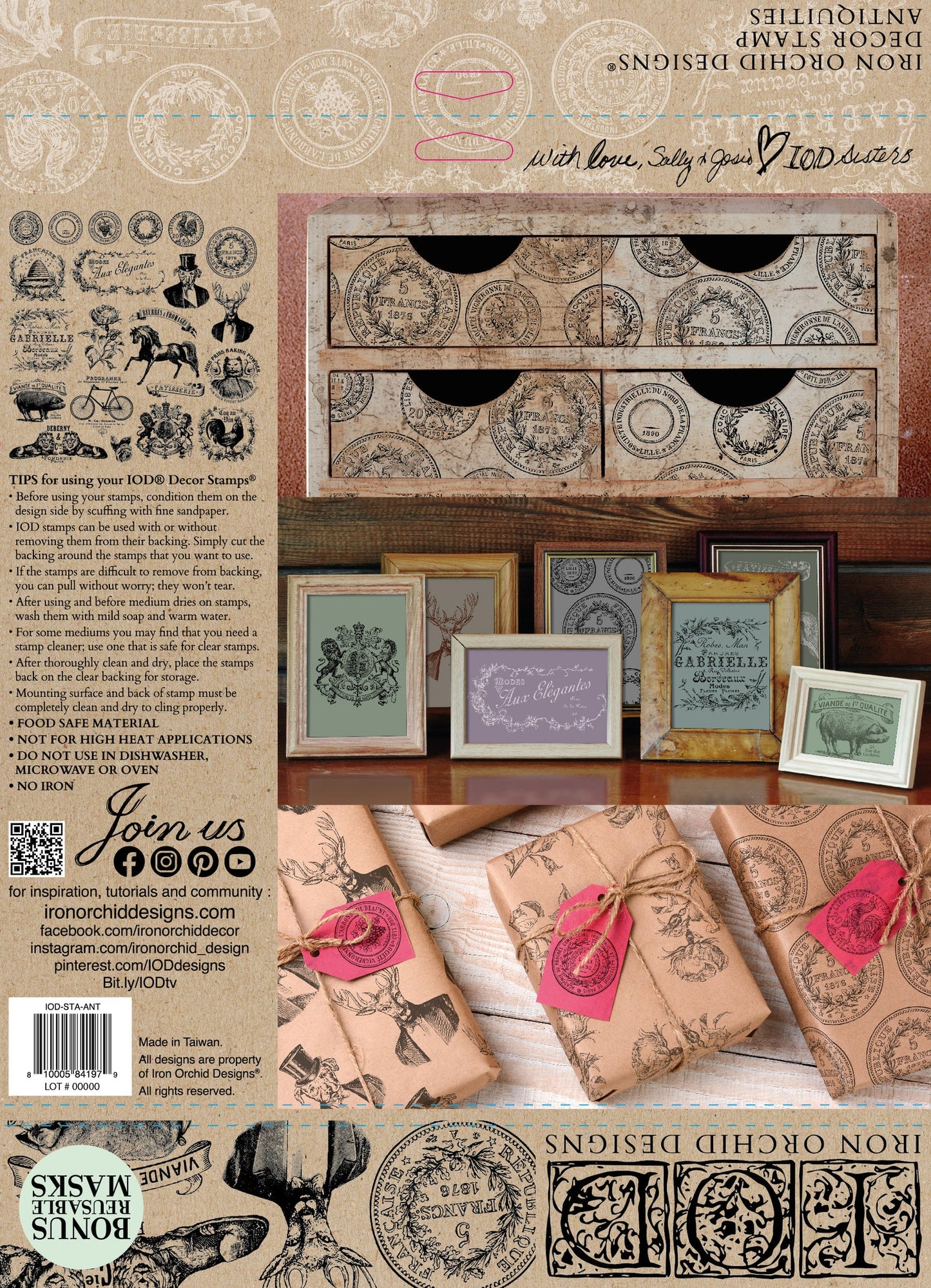 Antiquites - IOD Decor Stamp