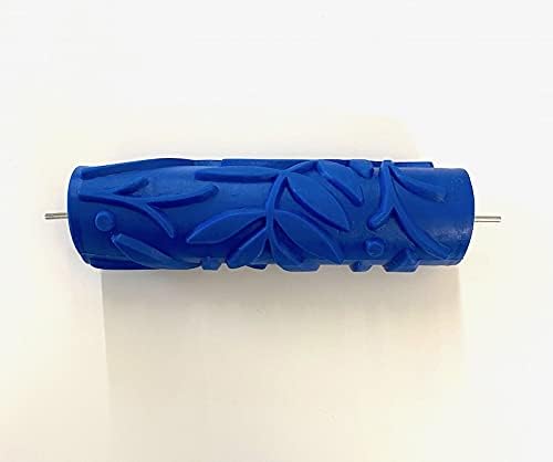Artsy Leaf - Blue Pattern Stamping Roller
