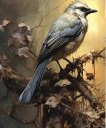 Avian Dreamscape E 19"x15" - Decoupage Tissue Paper