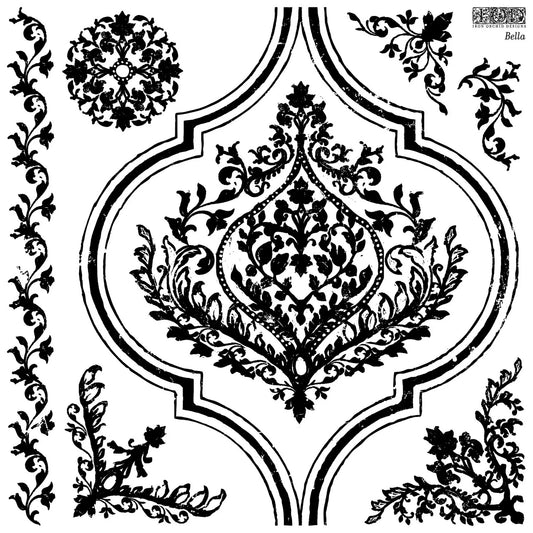 Bella - IOD Decor Stamp 2022