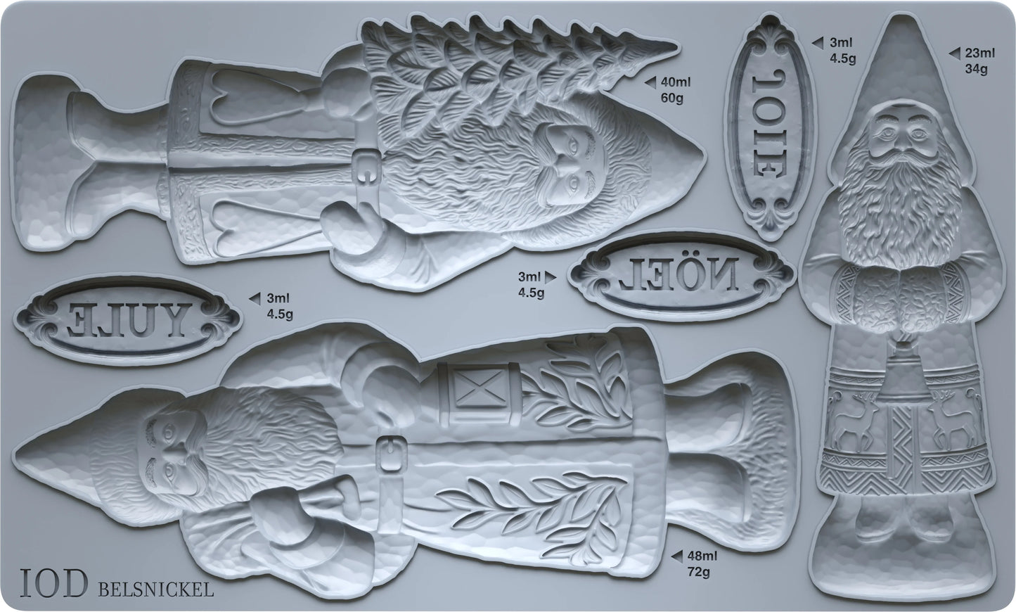 Belsnickle - IOD Decor Mould Limited Holiday