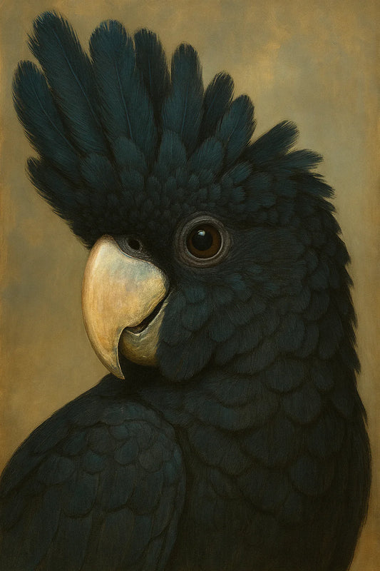 Black Cockatoo 23x33 ( A1 ) - MINT by Michelle