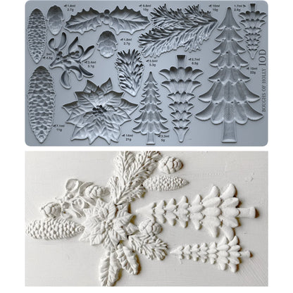 Boughs of Holly - IOD Decor Mould Limited
