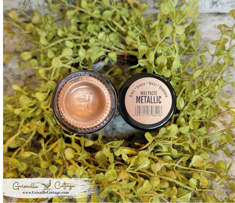 Brass / Bronze - Pentart Metallic Embellishing Wax Paste