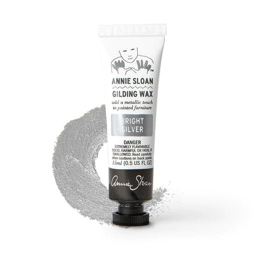 Bright Silver 15ml - Annie Sloan Gilding Wax
