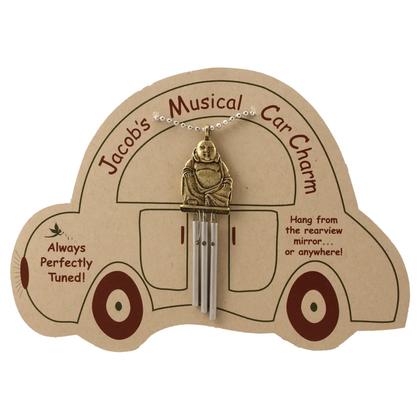 Happy Buddha - Jacob's Musical Car Charm Chime