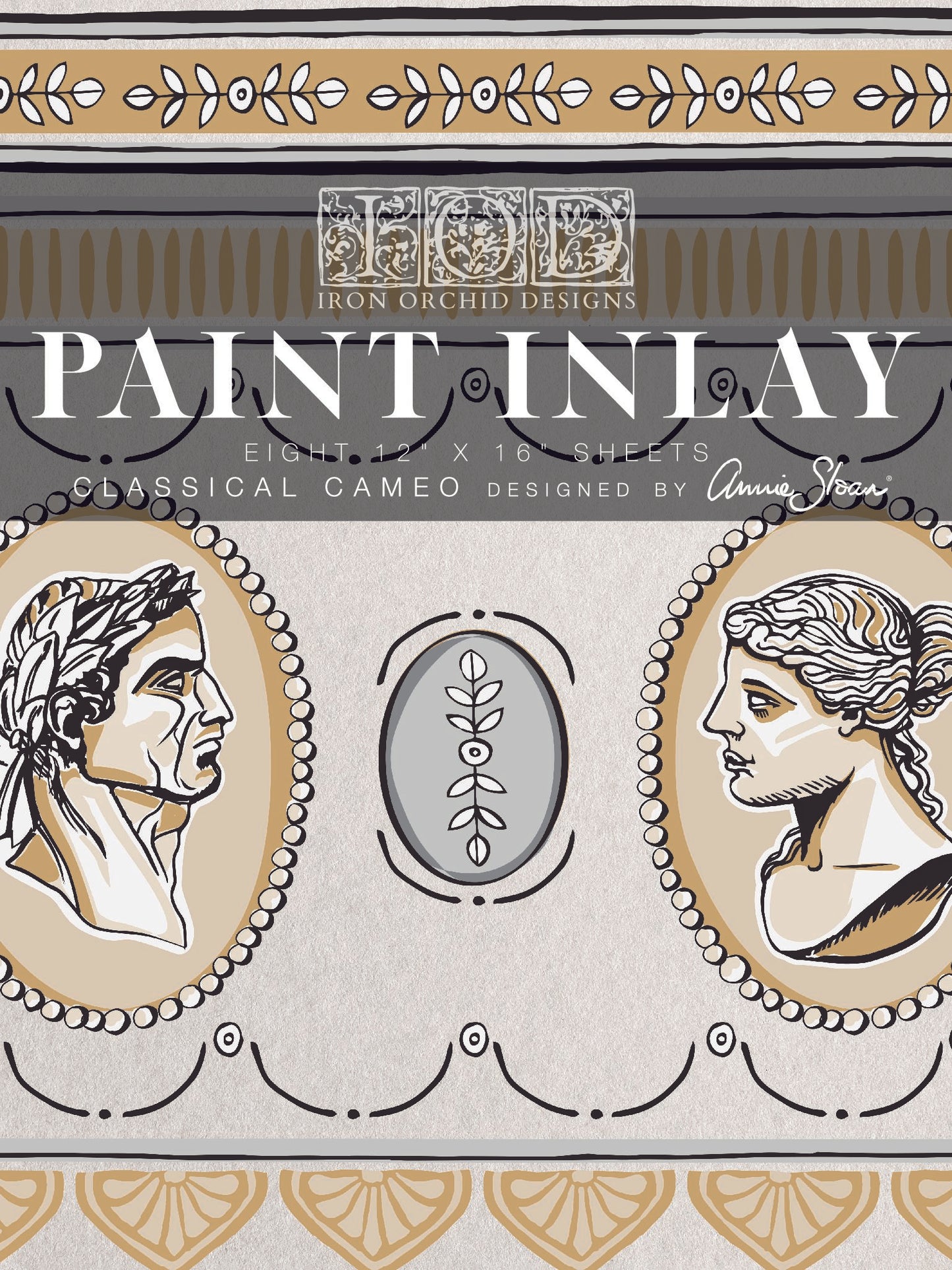 Classical Cameo designed by Annie Sloan - IOD Paint Inlay™ LIMITED EDITION