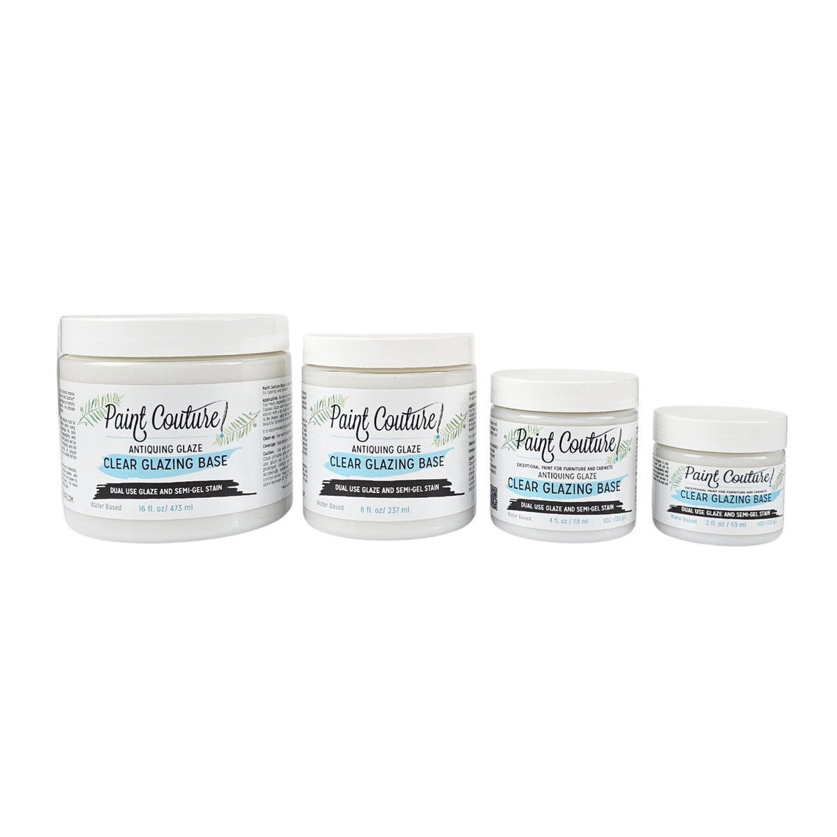 Clear Base Additive CLEAR Base (Mixable) - Paint Couture Glaze