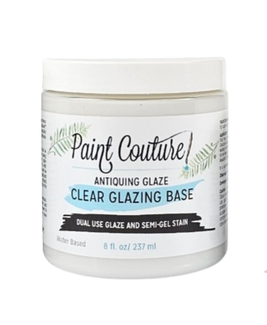 CLEAR Base 8oz (Mixable) - Paint Couture Glaze