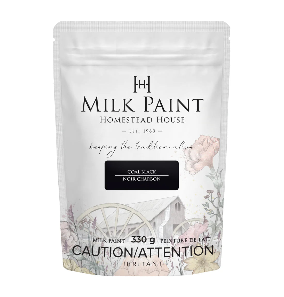 Coal Black - Homestead House Milk Paint