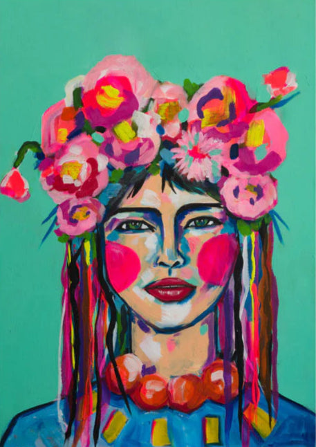 Colour Me Bright 23x33 ( A1 ) - MINT by Michelle