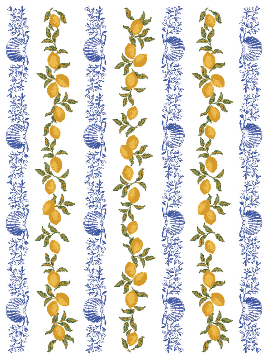 Portofino - 8 Sheet, 12x16 Pad IOD Paint Inlay