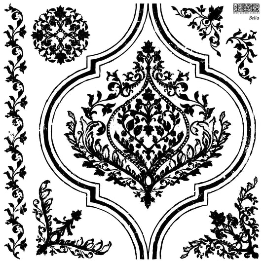 Bella  - IOD Decor Stamp