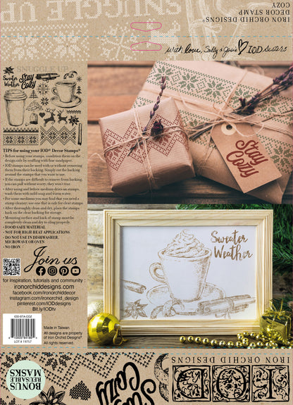 Cozy - IOD Decor Stamp 2022