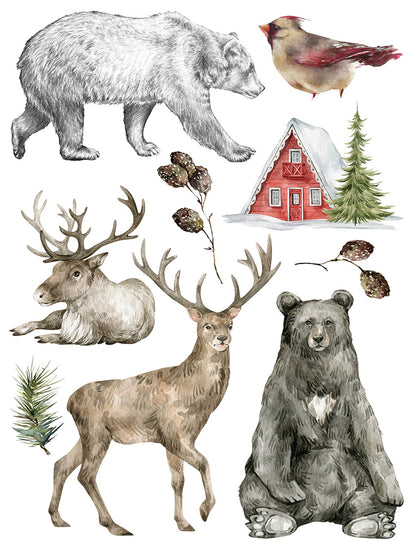 Christmas Valley - 8 Sheet, 12x16 Pad IOD Decor Transfer™ 2022