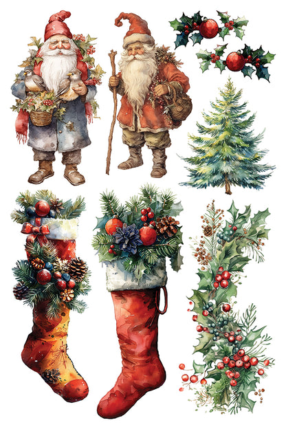 Yuletide - 8 Sheet, 8x12 Pad IOD Decor Transfer™ 2024