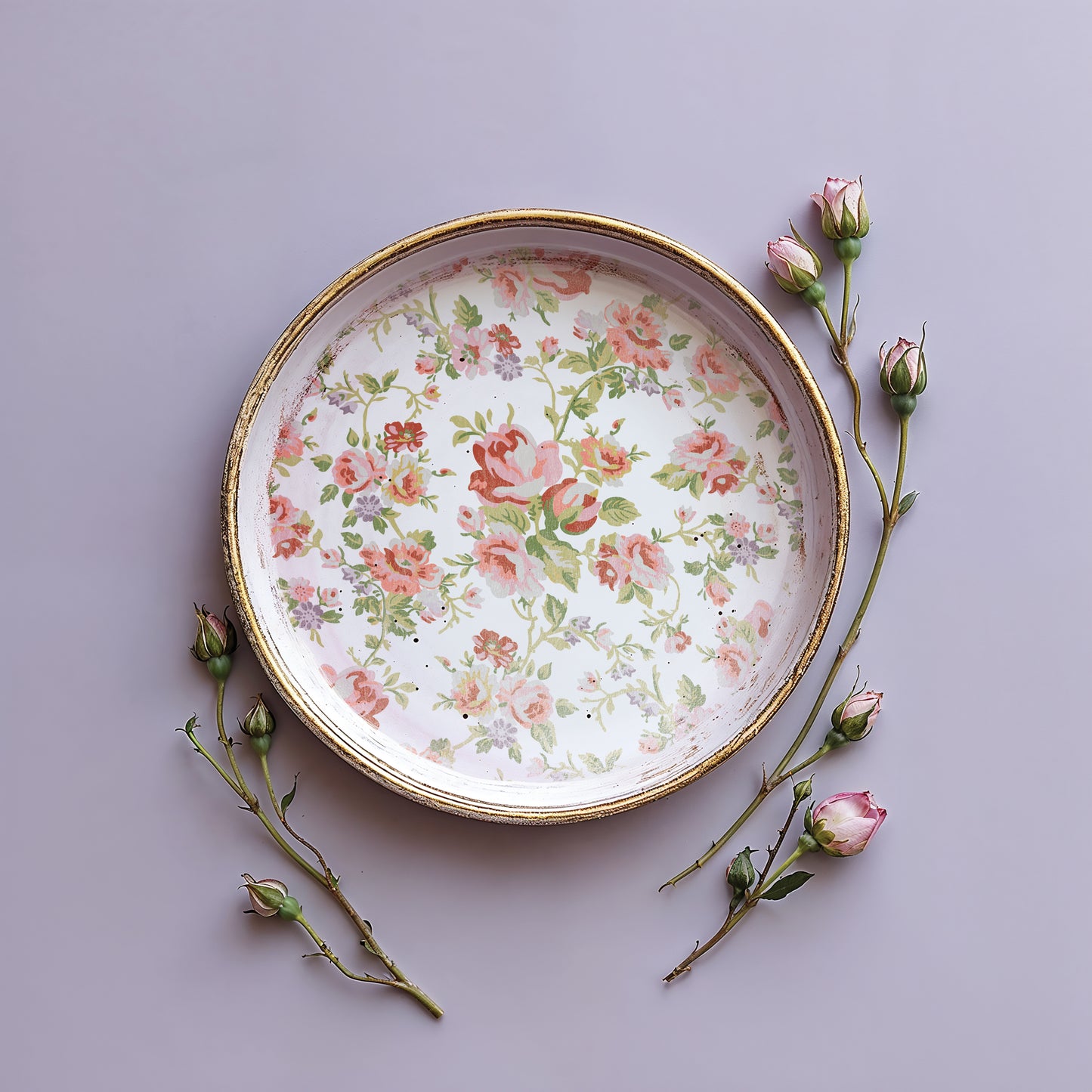 Ditsy Bloom - 8 Sheet, 12x16 Pad IOD Paint Inlay™