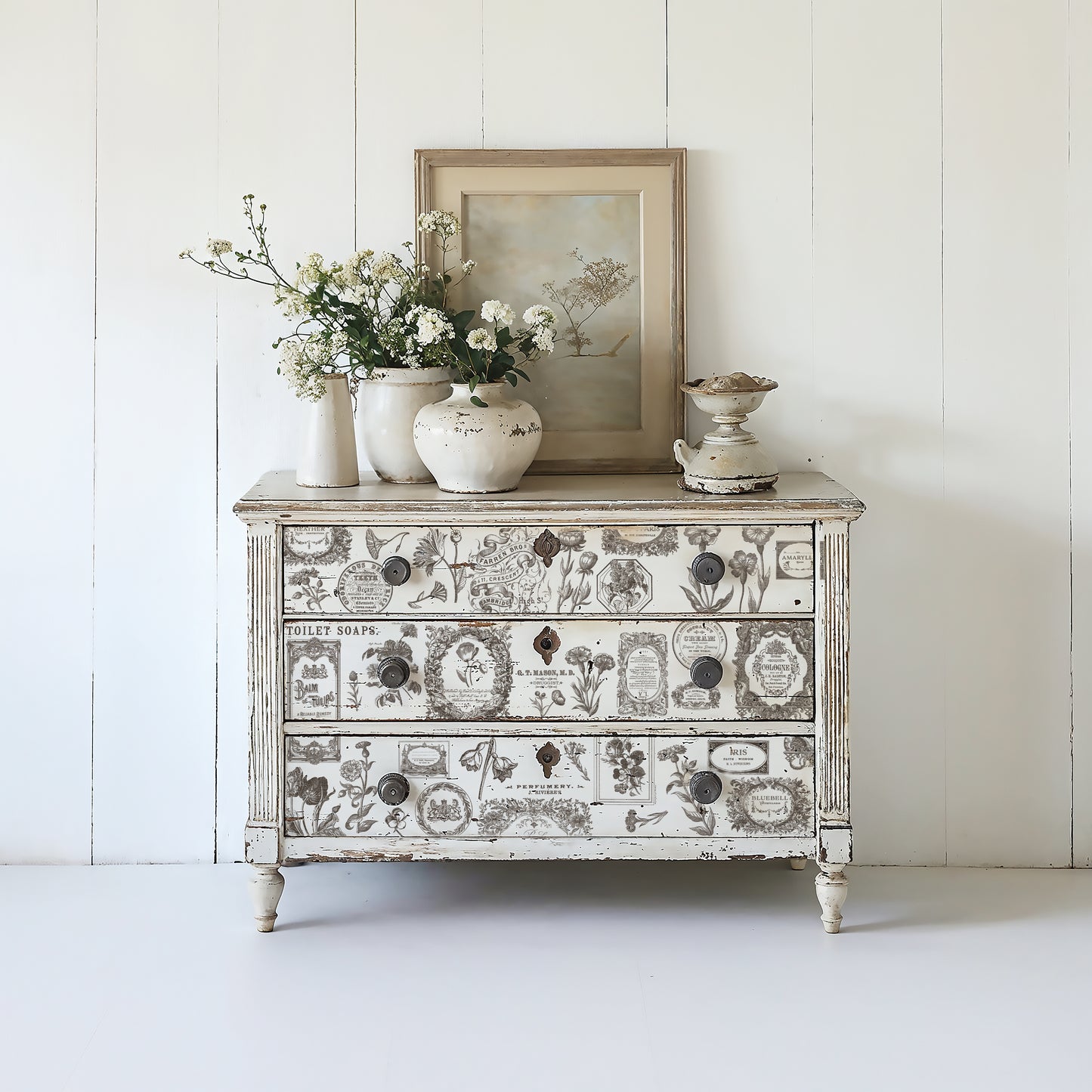 Floriography - 8 Sheet, 12x16 Pad IOD Paint Inlay™