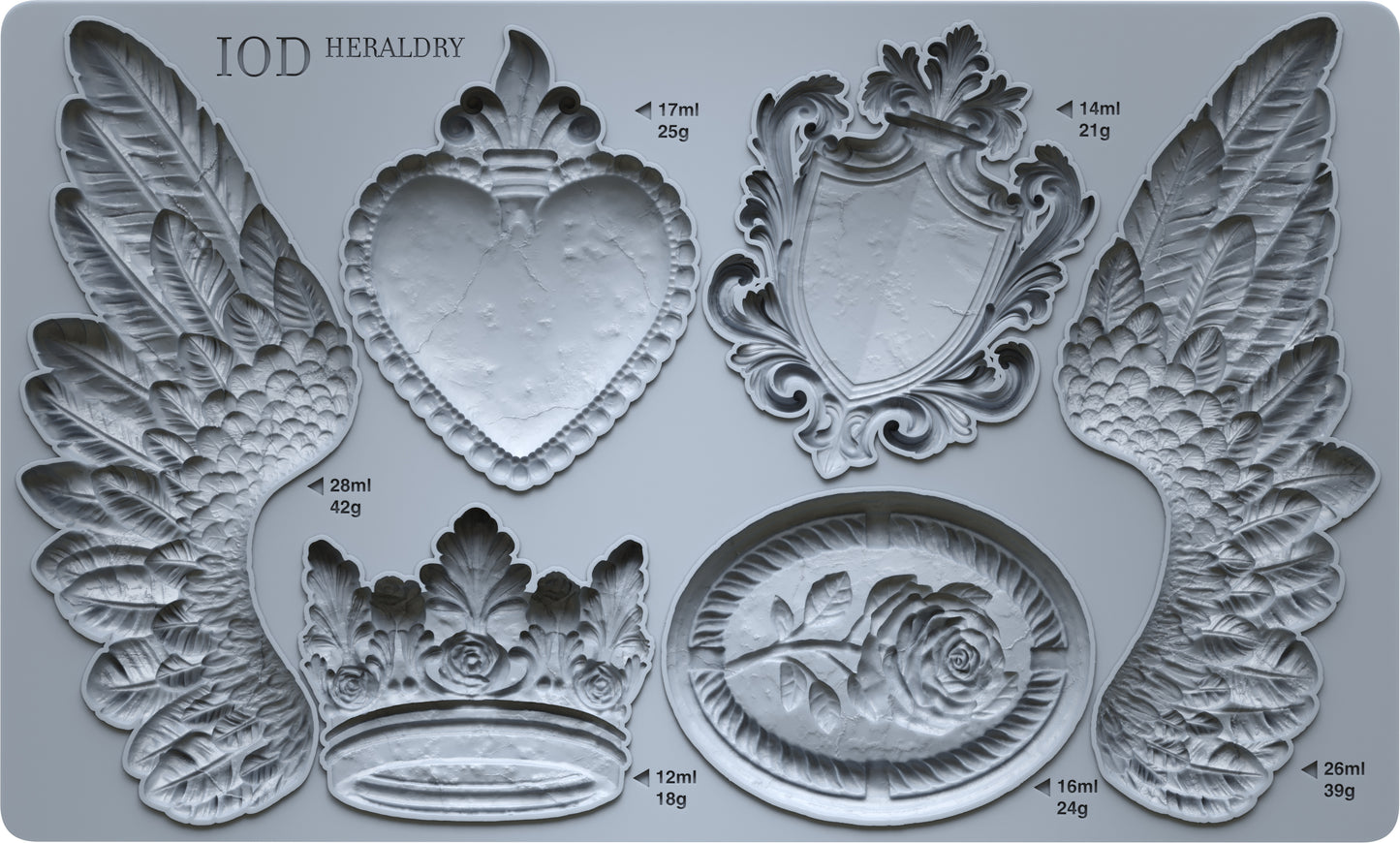 Heraldry - IOD Decor Mould
