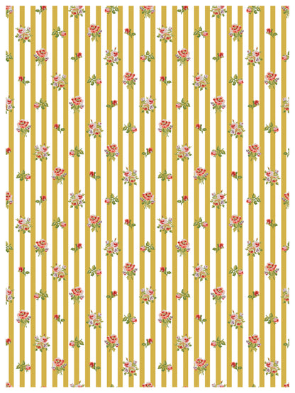 Ditsy Bloom - 8 Sheet, 12x16 Pad IOD Paint Inlay™