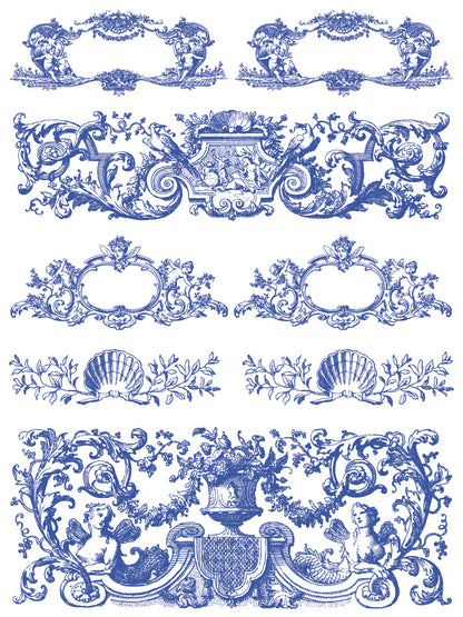 Portofino - 8 Sheet, 12x16 Pad IOD Paint Inlay™