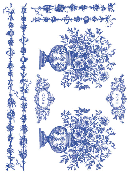 Portofino - 8 Sheet, 12x16 Pad IOD Paint Inlay™