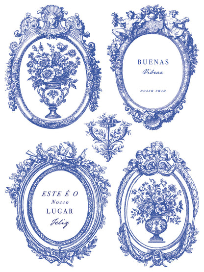 Portofino - 8 Sheet, 12x16 Pad IOD Paint Inlay™