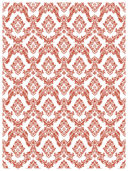 Lattice Rose - 8 Sheet, 12x16 Pad IOD Paint Inlay™