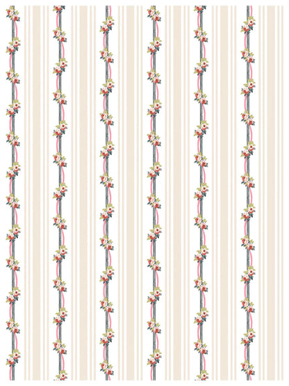 Lattice Rose - 8 Sheet, 12x16 Pad IOD Paint Inlay™