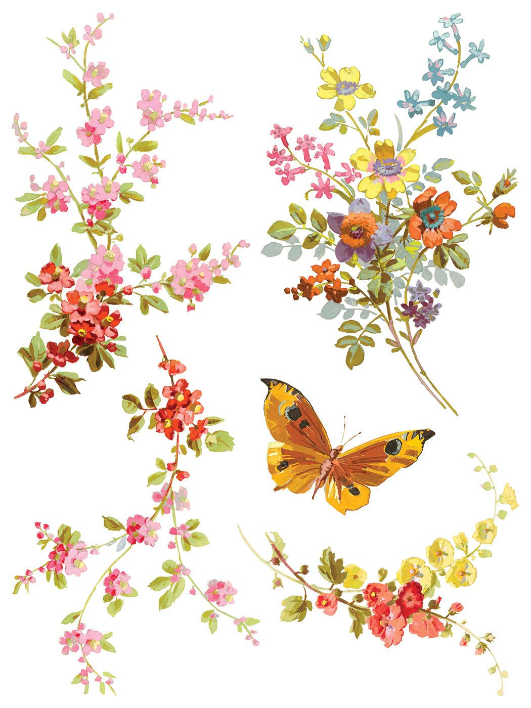 Saint Germain - 8 Sheet, 12x16 Pad IOD Decor Transfer™