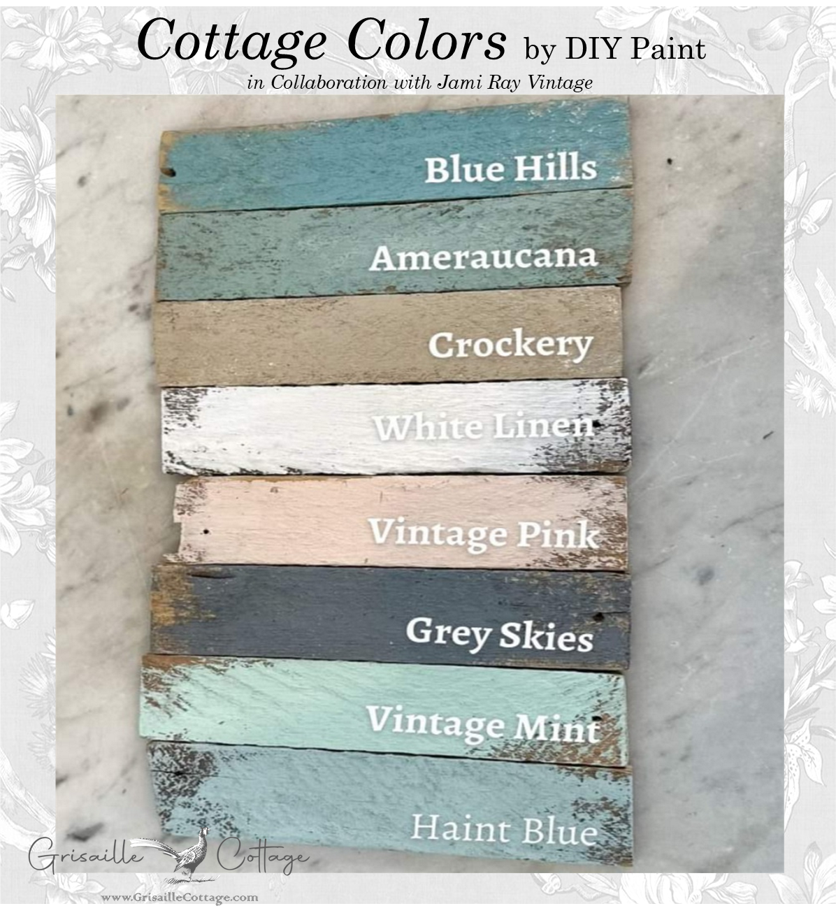 Grey Skies ~ DIY Paint Co Cottage Colors