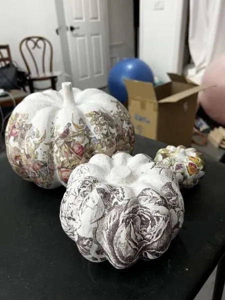 TBD Embellished Pumpkin