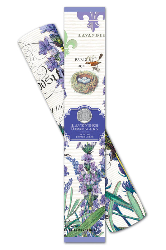 Lavender Rosemary - Michel Design Works Scented Drawer Liner