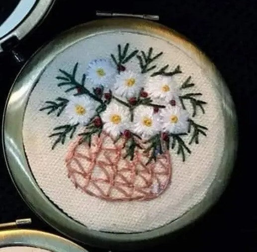 Embroidered Trinket Case