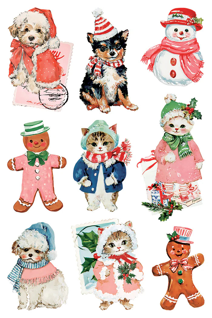 Darling Holiday - 8 Sheet, 8x12 Pad IOD Decor Transfer™ 2026 Limited
